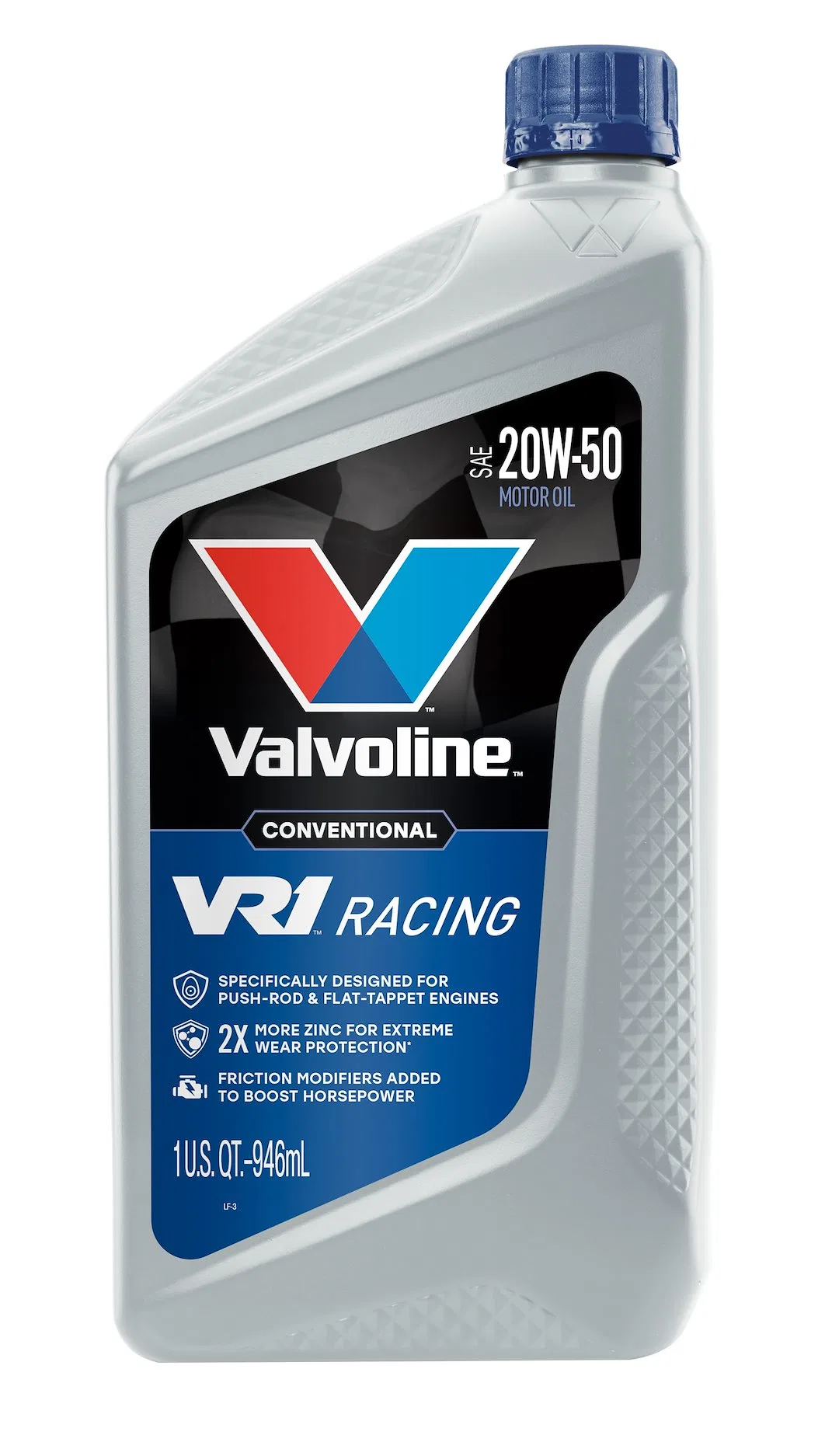 822347 – VALVOLINE Oil, SAE 20W-50 1 Quart Bottle Case Of 6